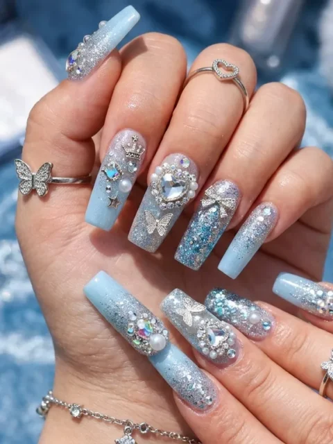 7 Y2K Princess Nail Designs Making a Major Comeback