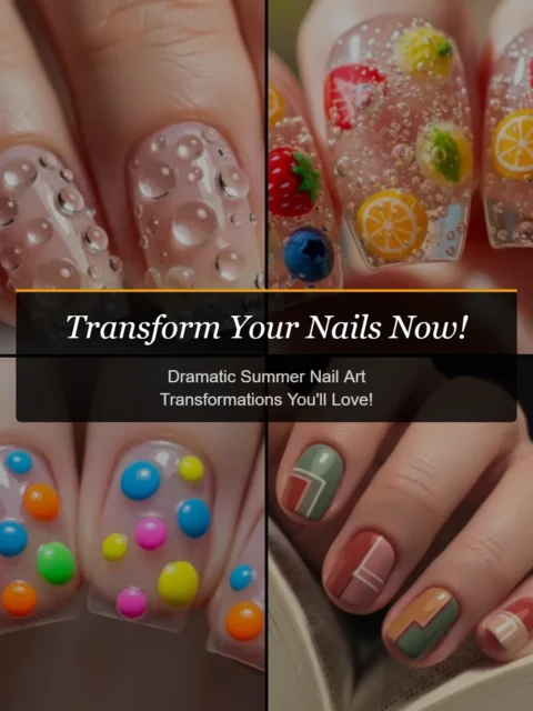 7 Summer Funky Festival Nails